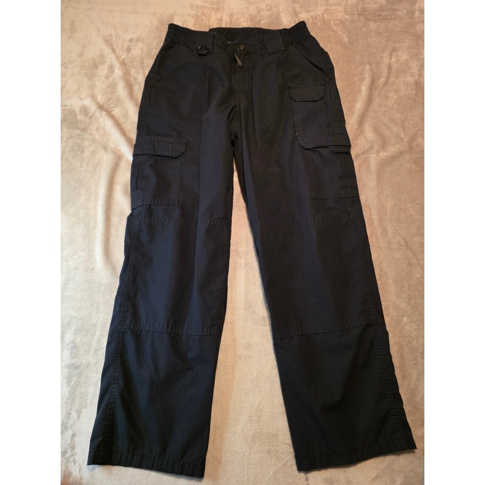 Propper Cargo Pants Mens 36x36 Navy Blue Tactical Ripstop Work Trousers